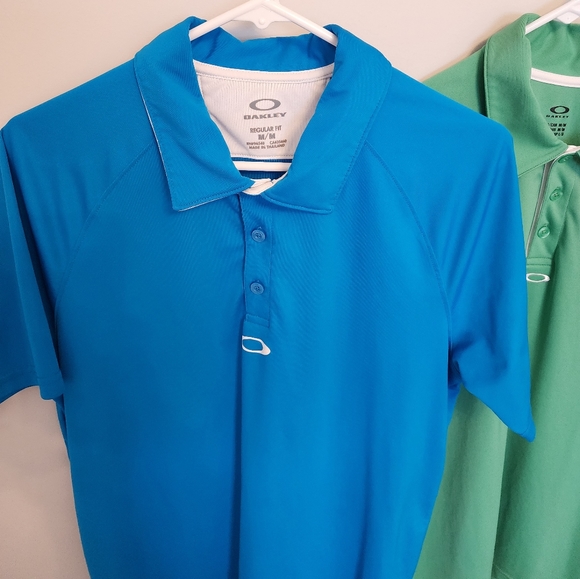 Lot of 3 - Men's Oakley Golf Polo Short-sleeved Shirts - Size Medium - Picture 5 of 7